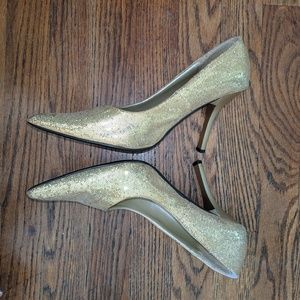 Shimmering Gold Stiletto